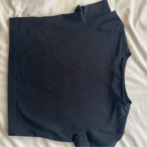 Classic Black Women's crop top